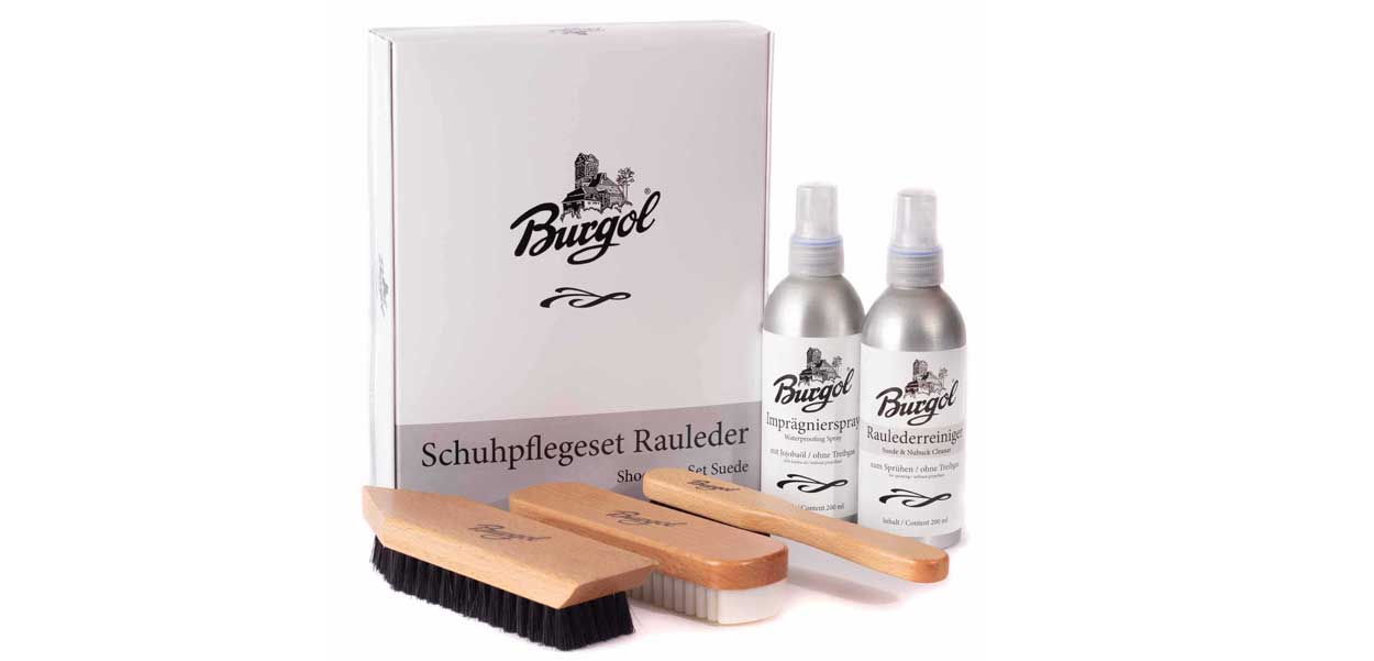 Burgol Schuhpflegeset Rauleder